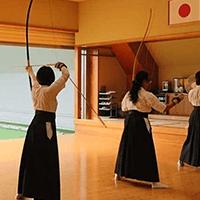 Kyudo experience (Japanese archery)